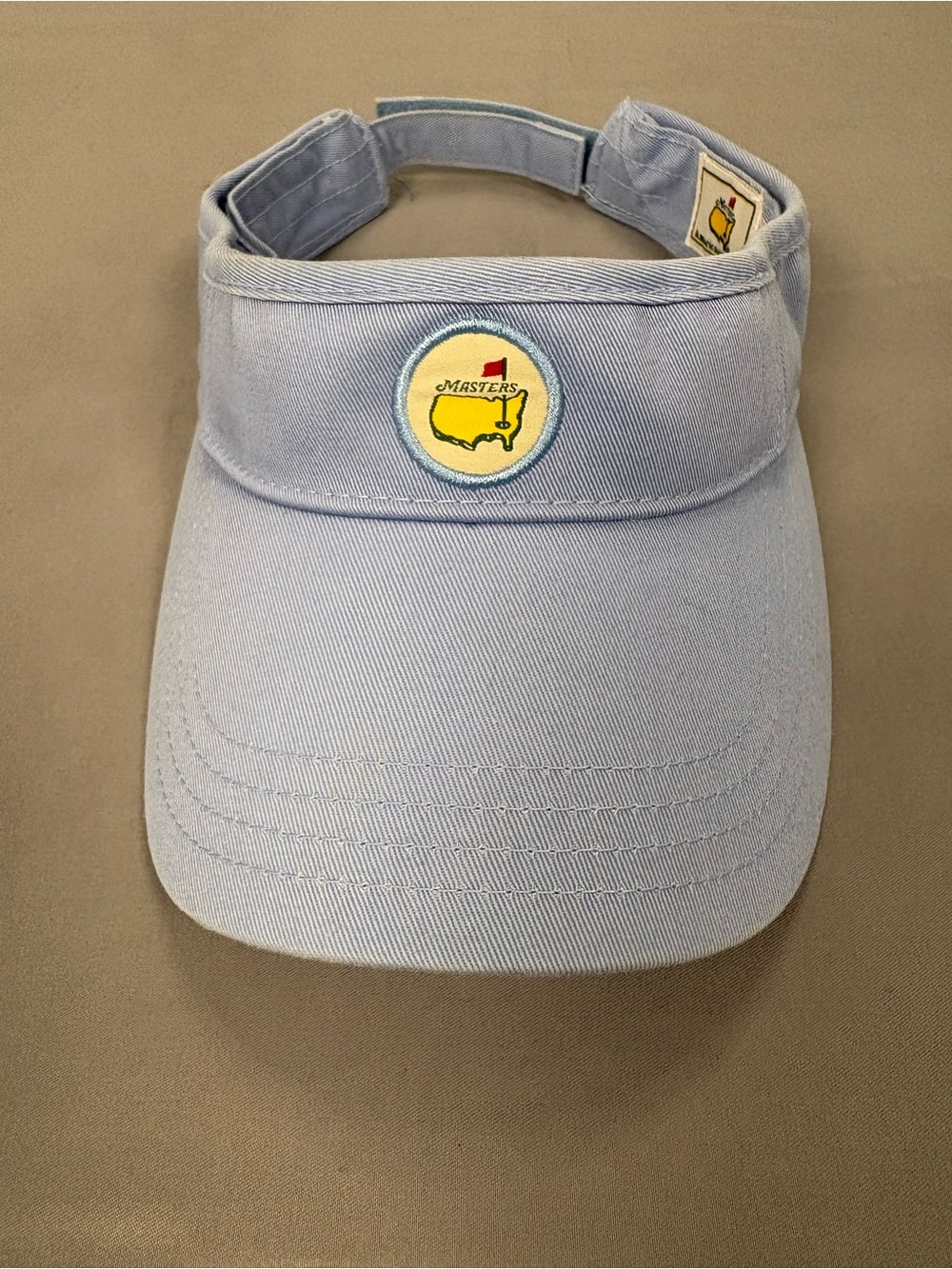 Masters Augusta National Light Blue Golf Visor Adjustable